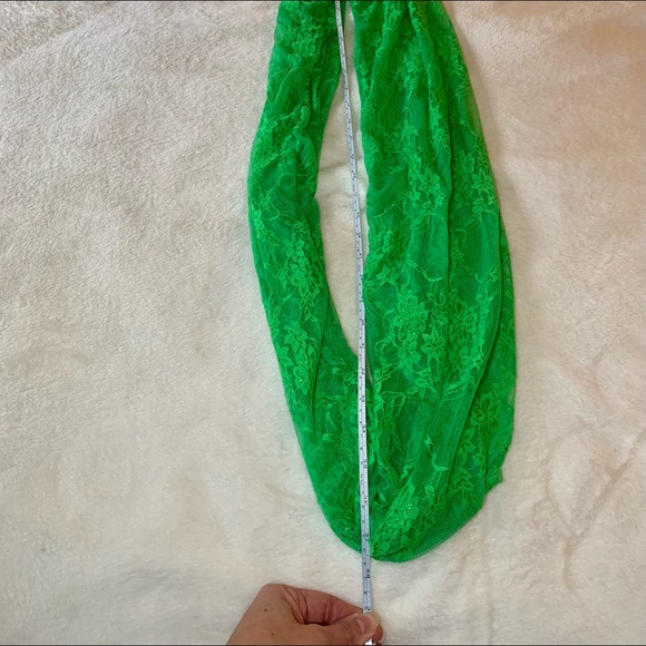 Lace Infinity Scarf - Picture 9 of 10